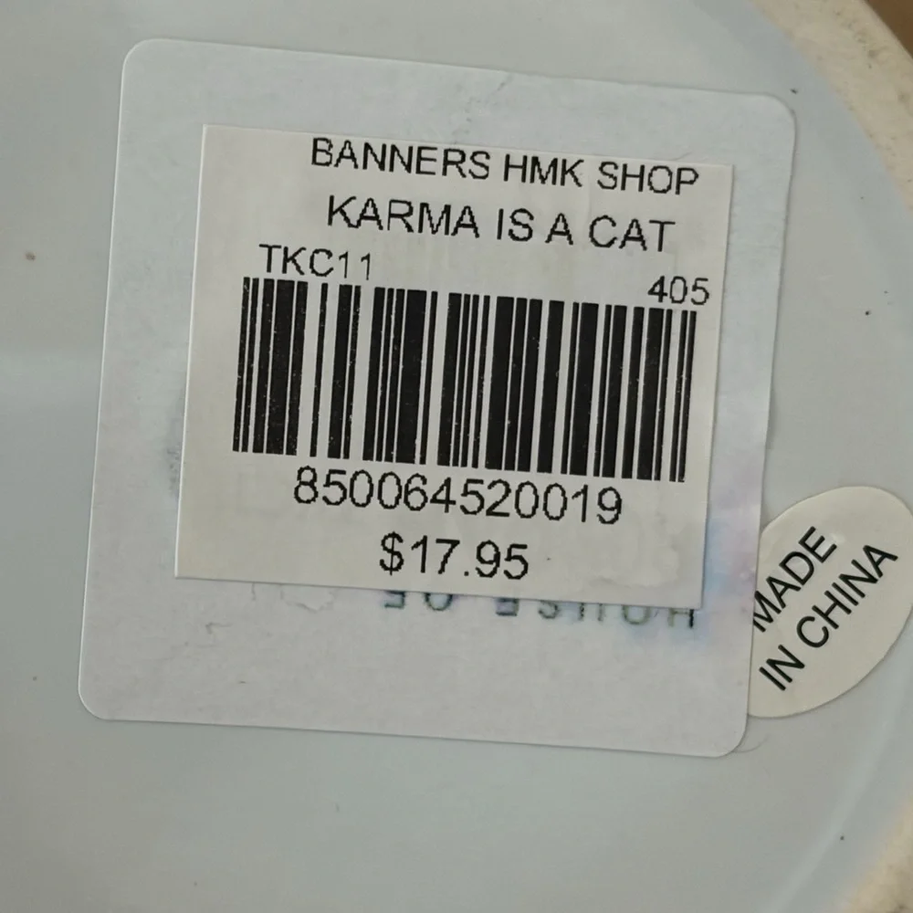 NWT Karma is a Cat Mug